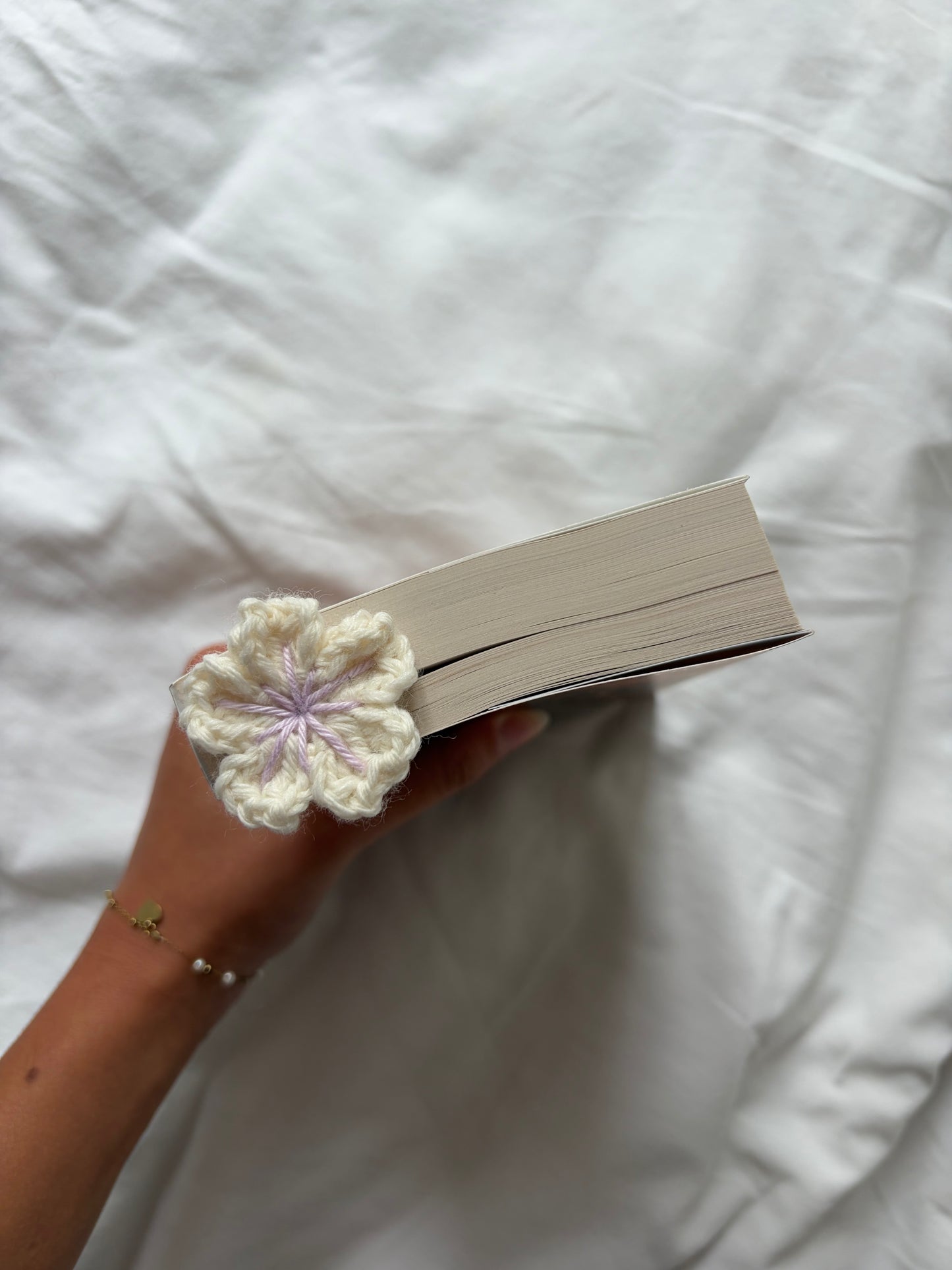 Marque-page fleur
